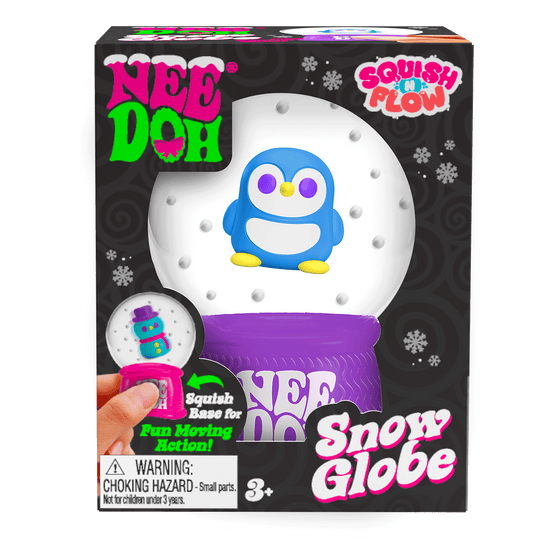 NeeDoh Squish N Flow Snow Globe CY20